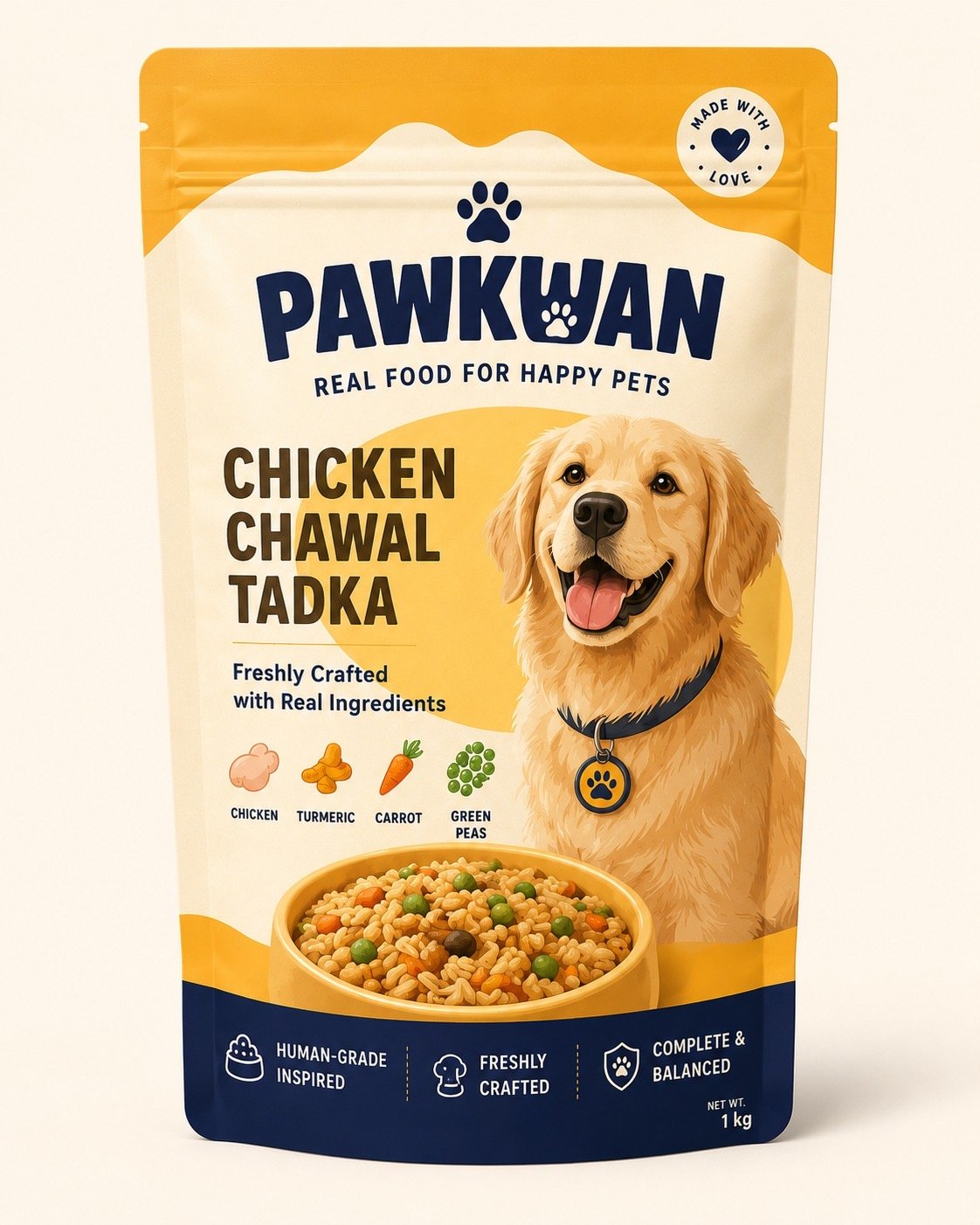 Chicken Chawal Tadka pouch